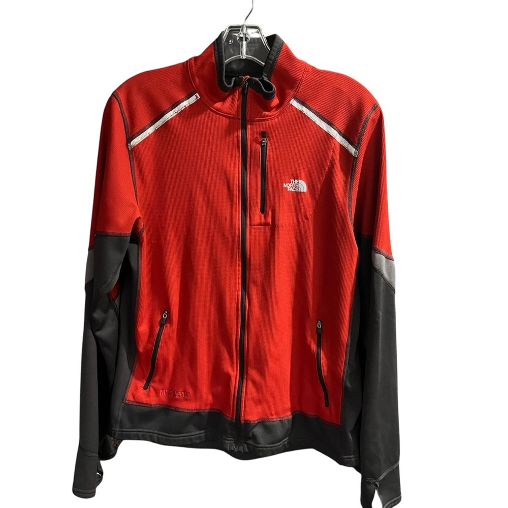 The North Face Men's Orange, Grey and Black Flight Series Jacket